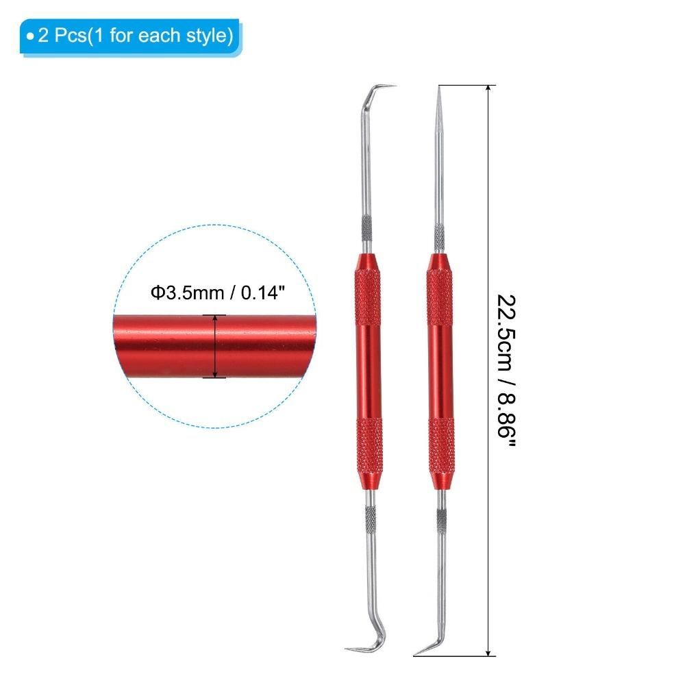 2PCS Repair Tool Comb Lock Picks Mini Seal Gasket Puller O Ring Pick Hooks Remover  Car Auto