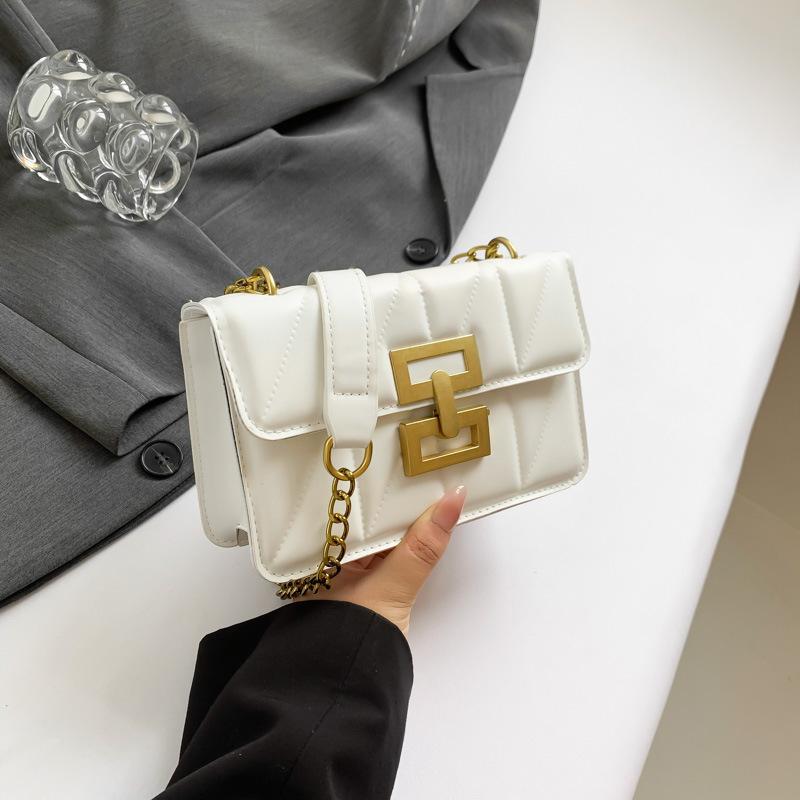 Нишевая ретро-сумка, новая летняя простая и модная сумка через плечо, повседневная ретро-квадратная сумка