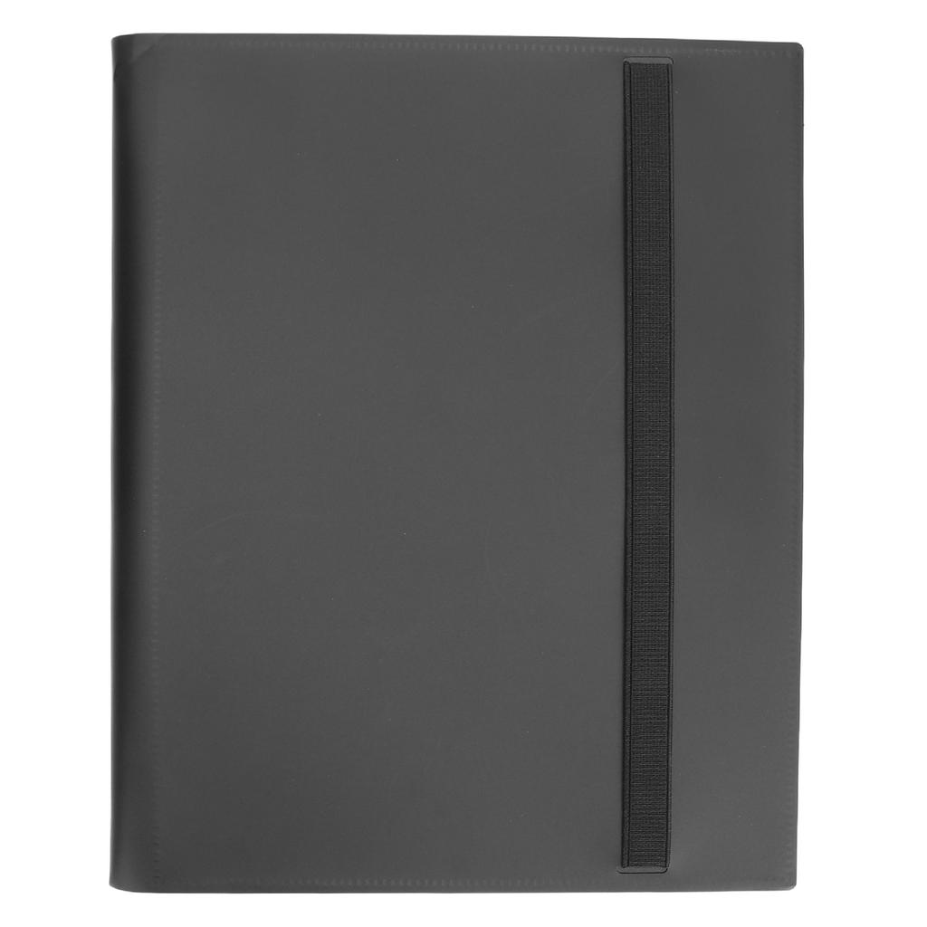 Папка-переплет для карточек с 9 карманами, альбом для коллекционных карточек, боковая загрузка 360, карманный переплет на 20 страниц, черный цвет