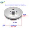 2GT 80 Teeth Timing Pulley Bore 5/6/6.35/8/10/12/12.7/14/16/20/25mm For Drive Belt Width 6-15mm GT2 3D Printer Synchronous Wheel