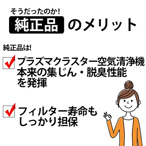 [Genuine Product] Sharp Dust Collection/deodorizing Integrated Filter FZ-G40SF