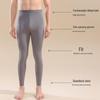 Мужские зимние ультратонкие бесшовные термоштаны с улучшающими кожу и согревающими свойствами