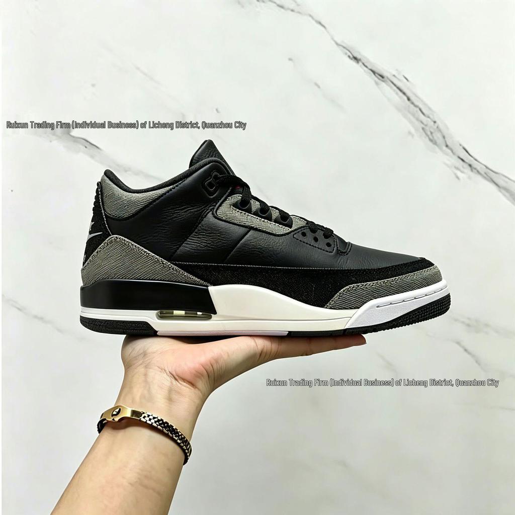 AJ3 Retro Средние Унисекс Баскетбольные Кроссовки: Оригинальная повседневная спортивная обувь для улицы