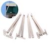 Stainless Steel Two Fold Pull Rod Cabinet Furniture Doors Stay Support Hinge