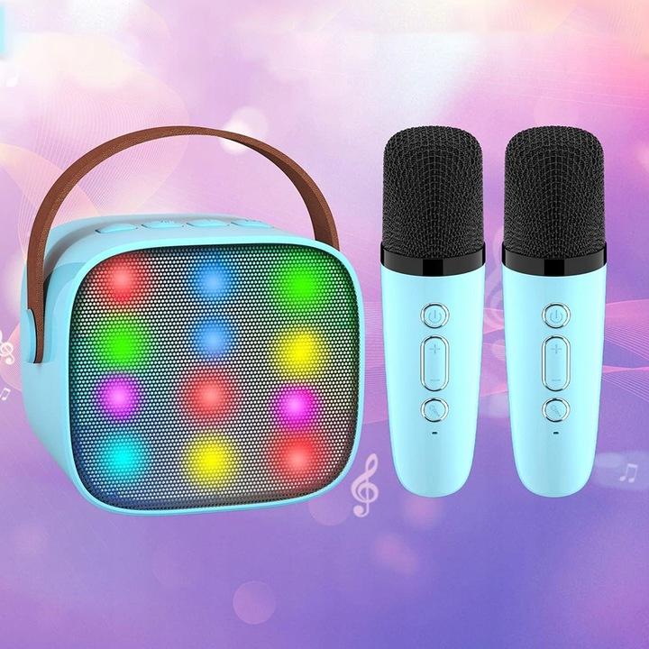 Mikrofon Bezprzewodowy Karaoke Głośnik Zestaw Bluetooth Dla Dzieci