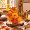 Maple Leaf Artificial Pumpkin Flower DIY Autumn Harvest Decoration  Thanksgiving Day