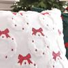 New Christmas Tree Cushion Cover Decorative Square Throw Pillow Cover Soft Xmas Tree Pillowcase Festive Atmosphere