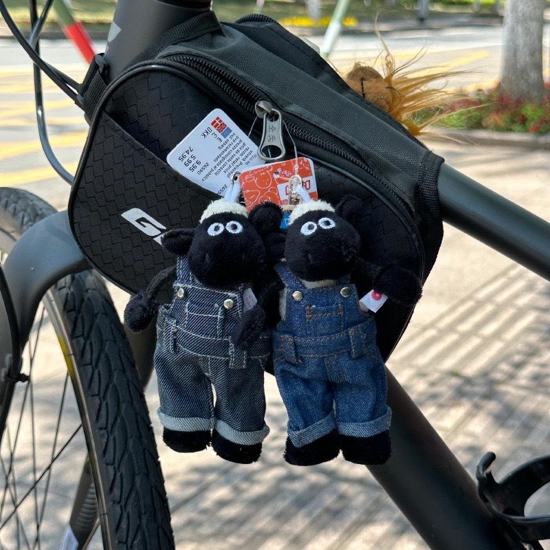 Рукоделие Мультяшная Овечка Рюкзак Модель Брюк Шарм Комната Брелок Настольное Мини-Украшение Праздничное Украшение Мягкая Кукла Подарок для Любителя