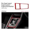 Top Suede Trim Sticker For Seat Leon MK4 Cupra Leon Cupra Formentor     2024 Automatic Manual Car Gear Shift