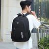 2026 New Men's Laptop Backpack Casual Solid Color Large Capacity High School Student Bookbag Water-Resistant