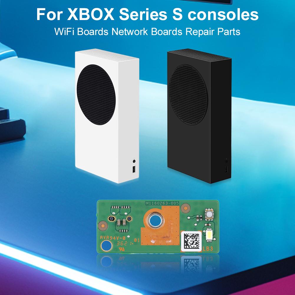 Replacement Power Button Board Rust Proof Network Card Board Small Network Board for XBOX Series S Console Accessories