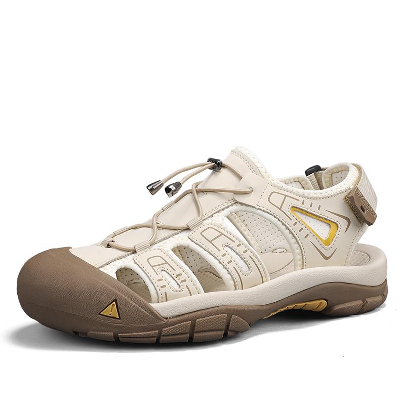 Fashion Fashion Men's Summer Sandals Men Soft Comfortable Beach Walking Shoes Quick-Dry Wading Aqua Shoes Best Seller Male Beach Sandaly