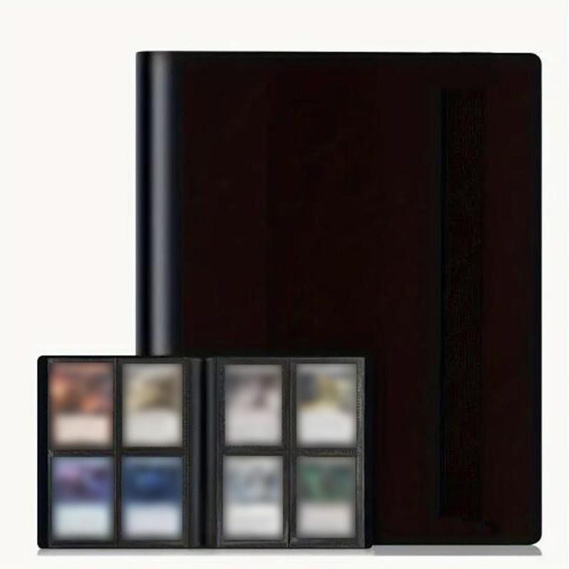 Trading Card 4/9/12 Pocket Card Holder Album PP Cover Durable Perfect for Storage Game Sports ID Cards Portable Cards Album Case for Collection