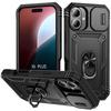 Protective Case - Reinforced Protection - for iPhone 16 Plus - Black - Rigid - Shockproof