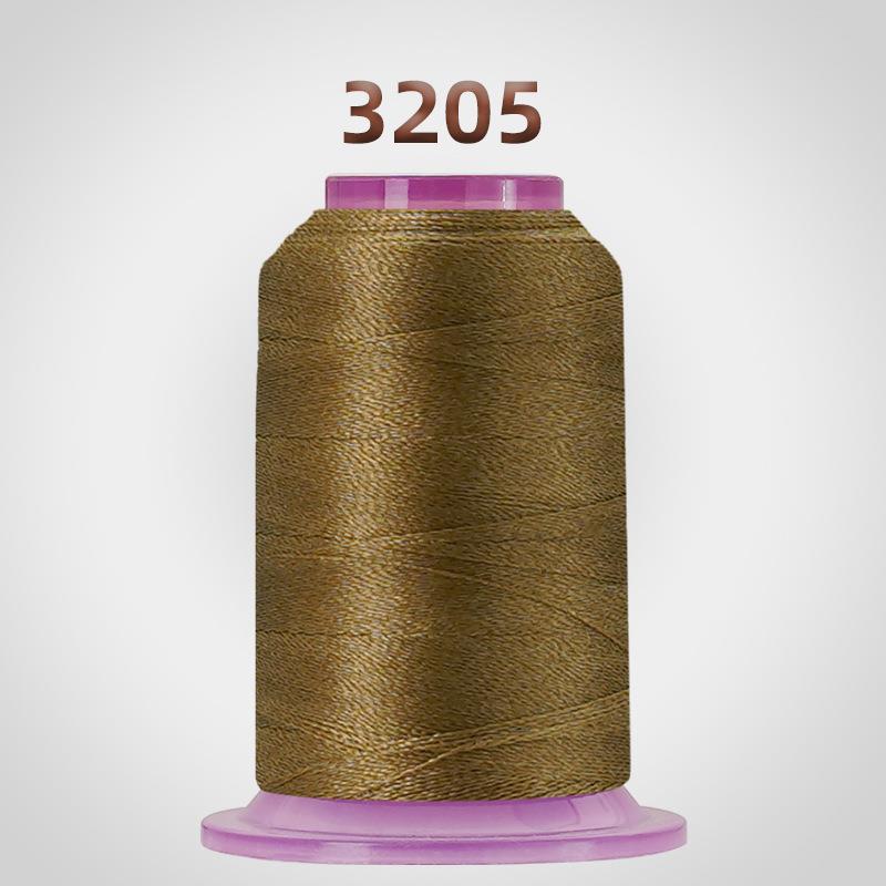 Полиэстеровая вышивальная нить 120D/2 550 ярдов Ручная вышивка, Домашняя DIY обработка одежды Швейная нить