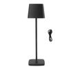 Rechargeable Table Lamp Black Eye Protection 5200mAh 8?12 Hours Aluminum Bar Desk Lamp for Bedroom