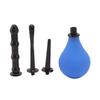 Silicone Enema Bulb Kit Clean Anal Douche Reusable Douche Enema Bulb Cleane for Men Women A Style