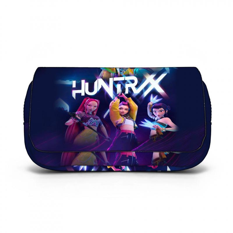 Кейс-пенал K-pop группы Hunter Witch, двухслойный, из Оксфордской ткани, для школы и офиса