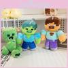 Minecraft Creeper Steve Enderman Plush Toy With Short Pile Fabric For Kids And Collectors