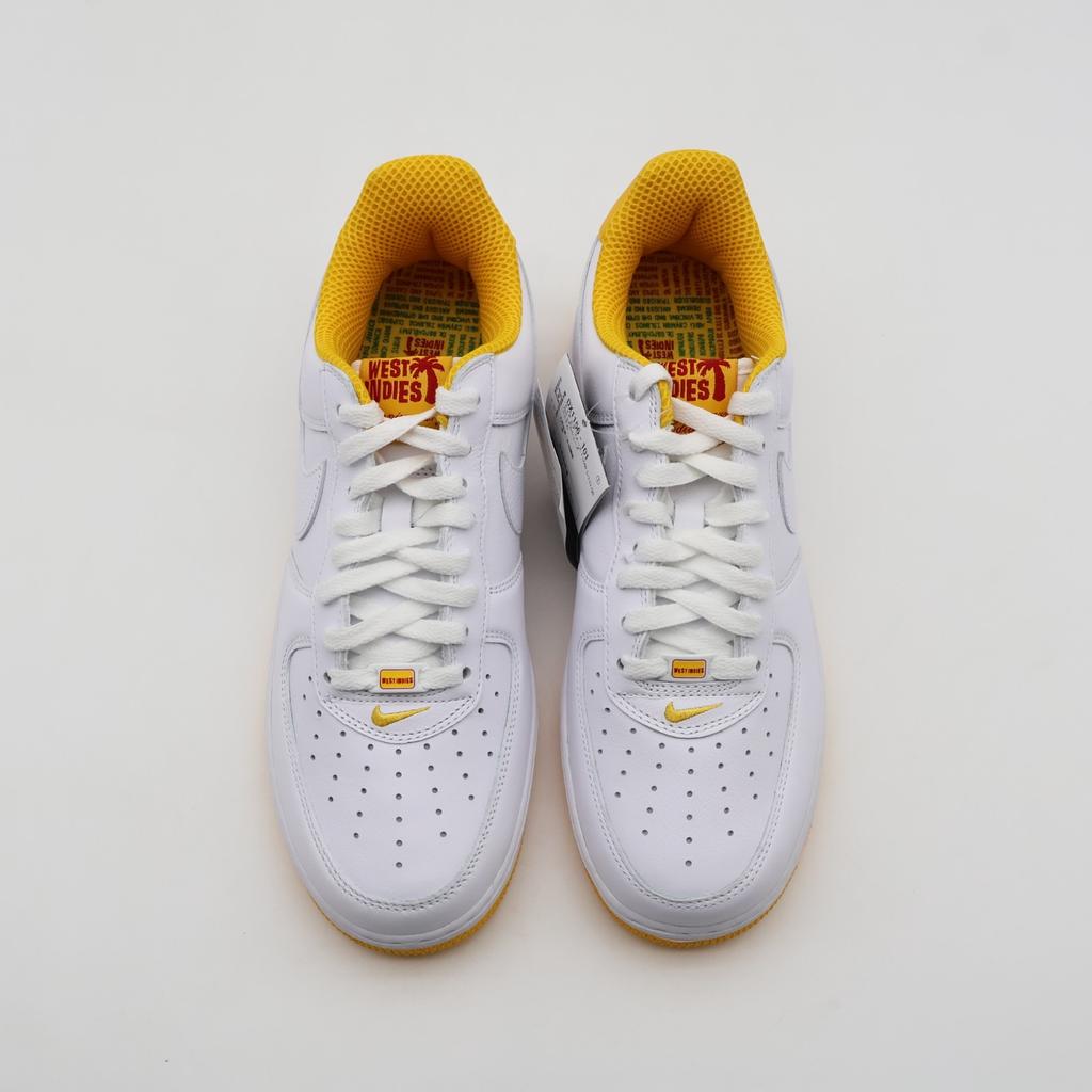 DX1156-101 Nike Air Force 1 Low West Indies Белый Университетский Золотой (Мужской)