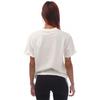 Adidas Женская/Дамская футболка с большим логотипом