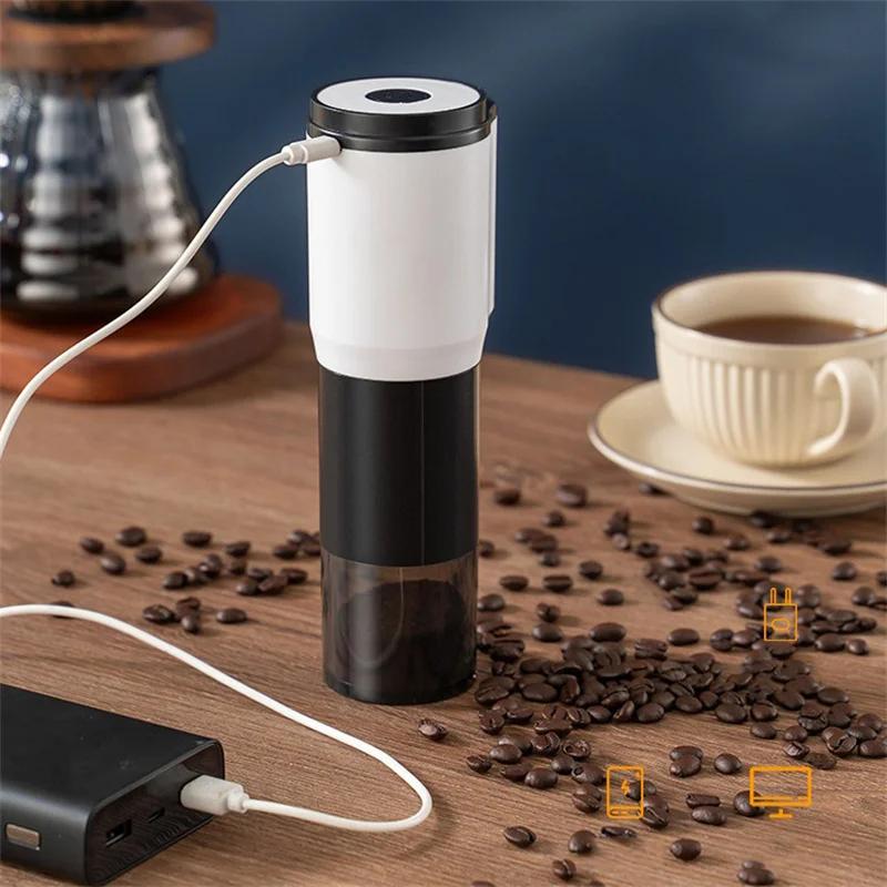 1 шт. USB-зарядка Type-C электрическая кофемолка керамический сердечник для помола автоматическая кофемолка аксессуары для кофеварки