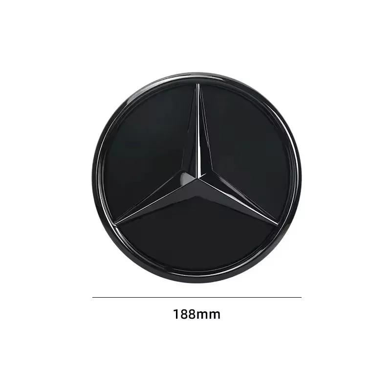3D 188мм Передняя решетка Звезда Логотип Для Mercedes-Benz Шильдик Класс C 2014-2018 GLS 2013-2017 Класс A amg