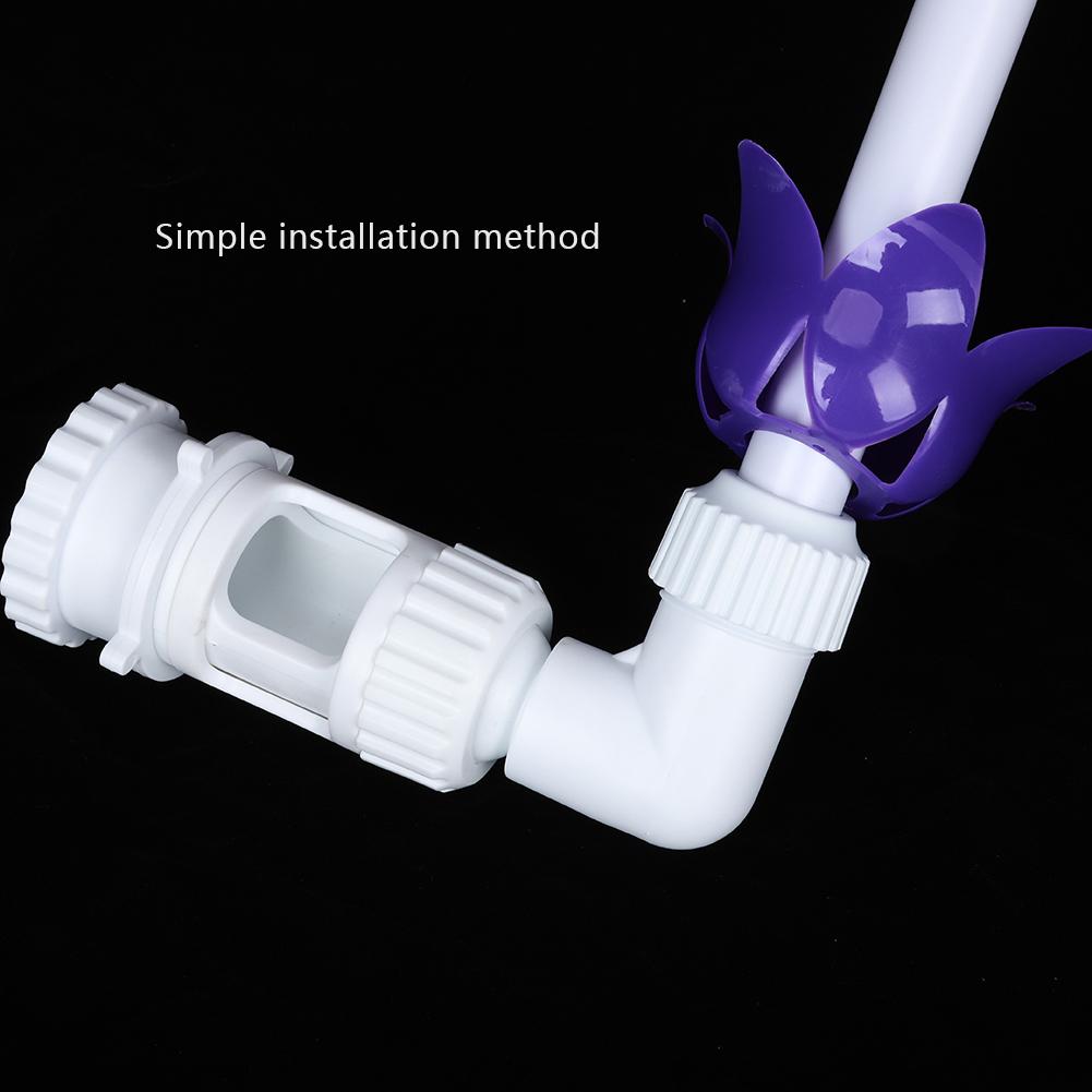 K 212 ABS Eco Friendly Non Toxic Adjustable Swimming Pool Petal Waterfall Fountain Accessory for Waterscape Decoration