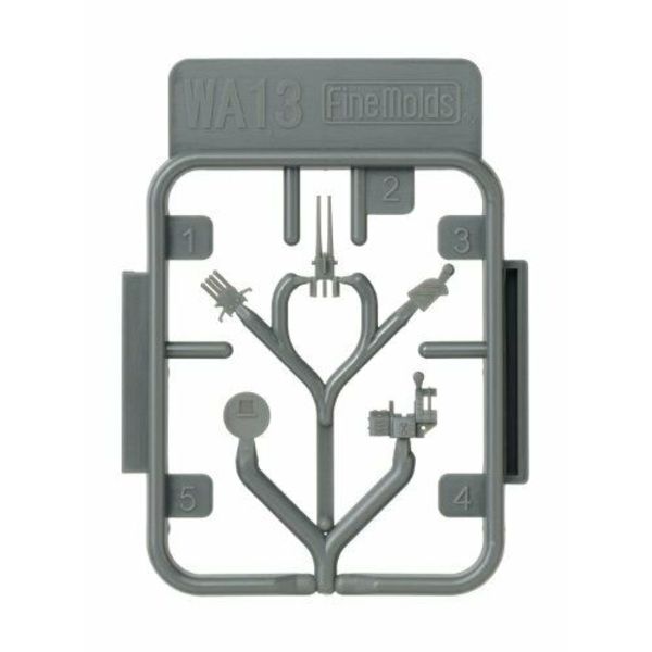 Пластиковая модель зенитной пушки Fine Molds WA13 Type 89 12,7 см, НОВАЯ