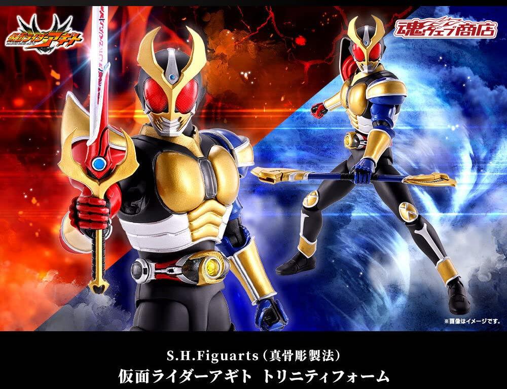 Bone Carving Kamen Rider Agito Trinity Form S.H.Figuarts (Real Method)