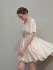 Non Search Square Player Dress/Cream