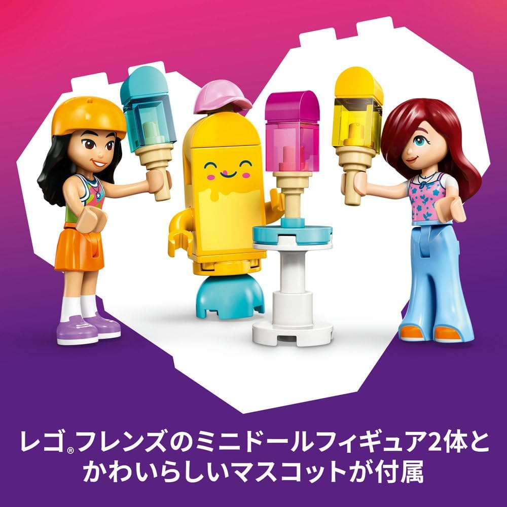 Конструктор LEGO Friends Магазин мороженого и воздушных шаров, развивающая игрушка для детей от 6 до 9 лет