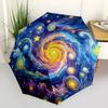 1PC Galaxy Swirl Automatic Opening And Closing, Sturdy Iron Frame, Portable Folding Design, Suitable For Men And Women In All Seasons80