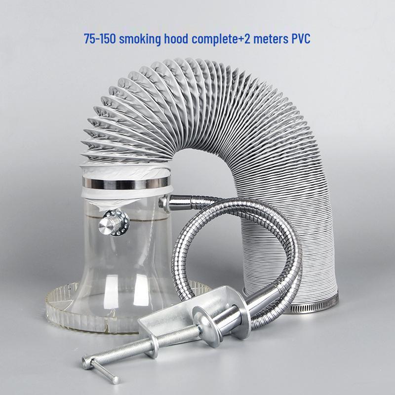 Паяльный вытяжной колпак Соединитель раструба для удаления дыма - Доступен в размерах 2,5, 3 и 4 дюйма