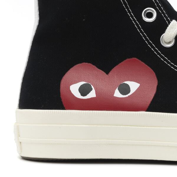 Comme Des Garcons Converse 23ss Черные высокие кеды 1970-х