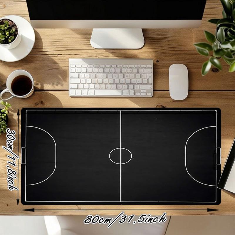 1PC Soccer field Oversized Mouse Pad - Non-Slip Rubber Base Perfect for Office School Esports Home Decor Desk Mat 195A