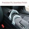 2056803407 200mm Car Center Console Armrest Cover Button, Silver Carbon Central Storage Box Switch for Mercedes BENZ C Class W205 C300 C400 GLC W253