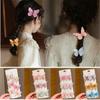 Girls Hair Ornament Hair Accessories Rainbow Hairpin Butterfly Hairpin Hair Clips Duckbill Clip
