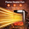 1000 Вт Бытовые Портативные Электрические Отопительные Вентиляторы Офисный Настольный PTC Обогреватель Высокой Мощности Вентилятор Горячего Воздуха