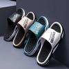 Summer Men Slippers Fashion Trendy Flip Flops Bathroom Slippers Outdoor Non-Slip Sporty Style Open Toe Beach Slippers