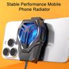 Mobile Phone Radiator Clip Back Super Design Turbo Fans Portable Wind Gaming Cooling Phone Fan Mobile