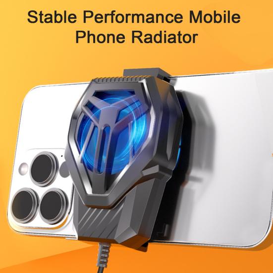 Mobile Phone Radiator Clip Back Super Design Turbo Fans Portable Wind Gaming Cooling Phone Fan Mobile