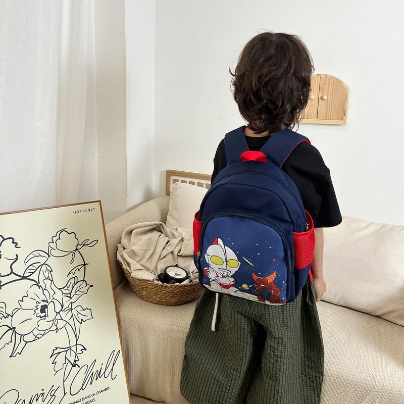 Kindergarten Primary School Students Schoolbag Cute Cartoon Foreign Style Cool Boys And Girls Backpack Children'S Backpack