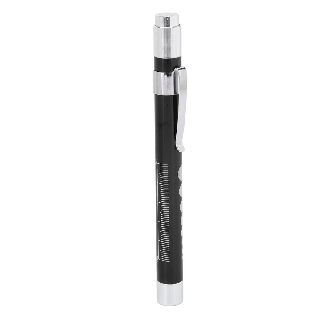 LED Penlight Yellow Lighting Concave Head Aluminum Alloy Pen Light with Pupil Gauge