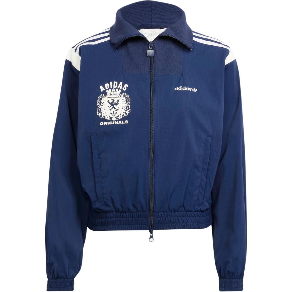 adidas Женская спортивная куртка Originals Mascotte Crop Синяя JY2809