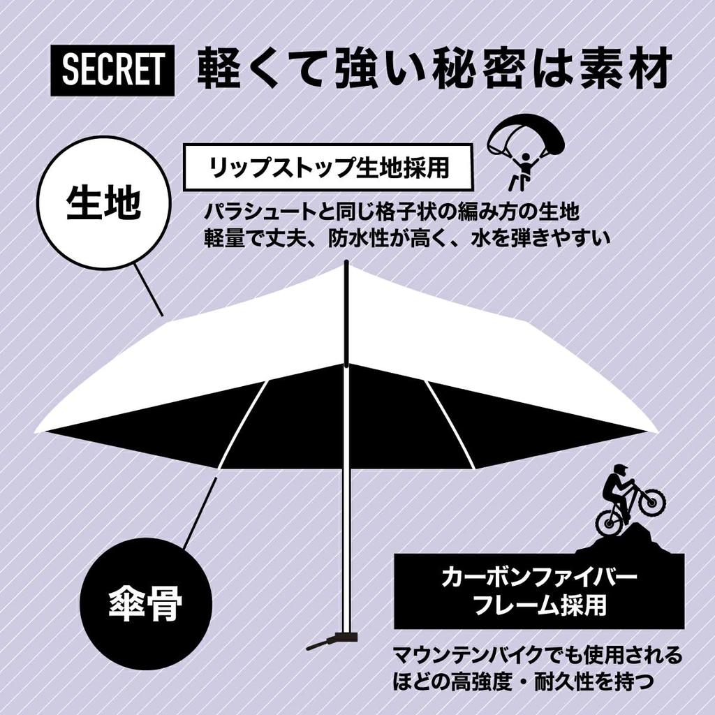 Copa Corporation 99Tsukumo Sun Umbrella with UV Heat Lightweight Suitable for Rain or Unisex Umbrella, Protection, Protection, Foldable, (99g), Shine,