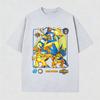 2026 Unisex's Digimon Anime T Shirt White Cotton Agumon Graphic Print Casual Short Sleeve Tee for Otaku Daily Wear Campus Street
