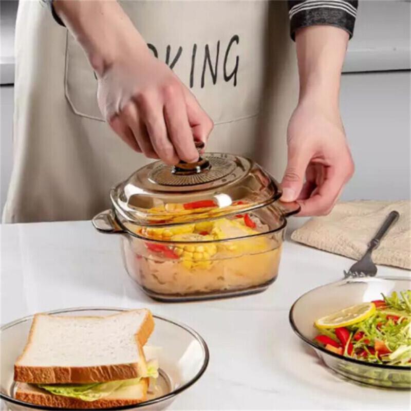 Leves Nordic Glass Soup Bowl