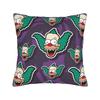 Pillow Cover SSimpsons Family Haunted House Halloween  Vintage Pillow Case For Sofa Bedroom Home Decor Pillowcases