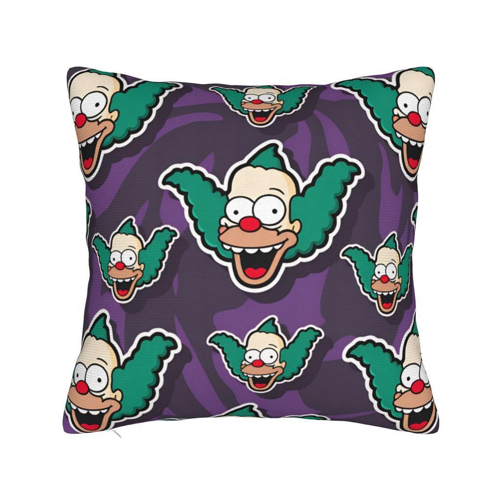 Pillow Cover SSimpsons Family Haunted House Halloween  Vintage Pillow Case For Sofa Bedroom Home Decor Pillowcases